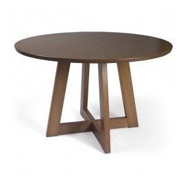 Mesa Valentina de Madera 110 cm de diámetro