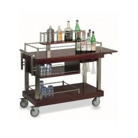Carrito para postres y bebidas en restaurante
