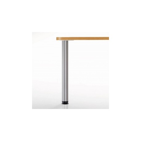 Juego de 4 patas Acero Satinado