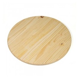 Cubierta 90 cm diametro madera de pino