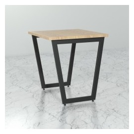 Mesa Guaymas Melamina y metal 120x70