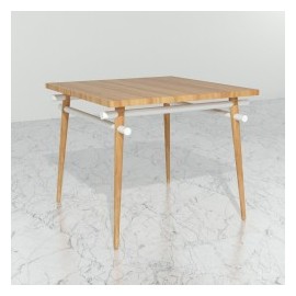 Mesa trazzo de Madera 90x90 cm